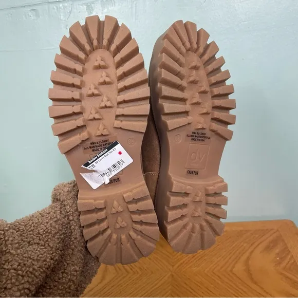 Dolce Vita Lonny Low Boot Tan Size 8.5 NEW
