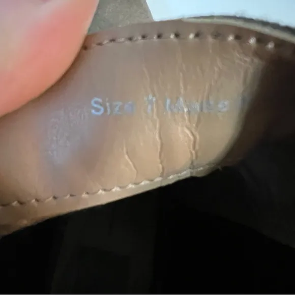 Dolce Vita Shadie H2O Western Bootes Army Green Suede Size 7