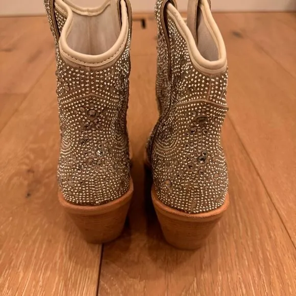 Dolce Vita Nashe Rhinestone Crystal boots
