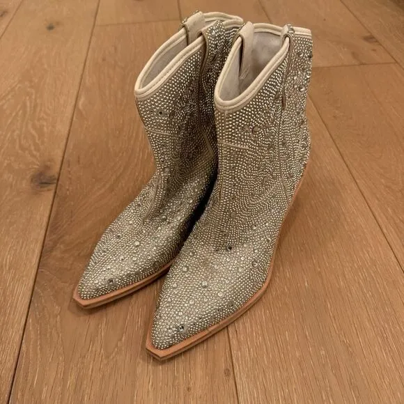 Dolce Vita Nashe Rhinestone Crystal boots
