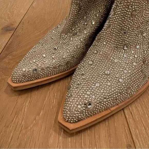 Dolce Vita Nashe Rhinestone Crystal boots