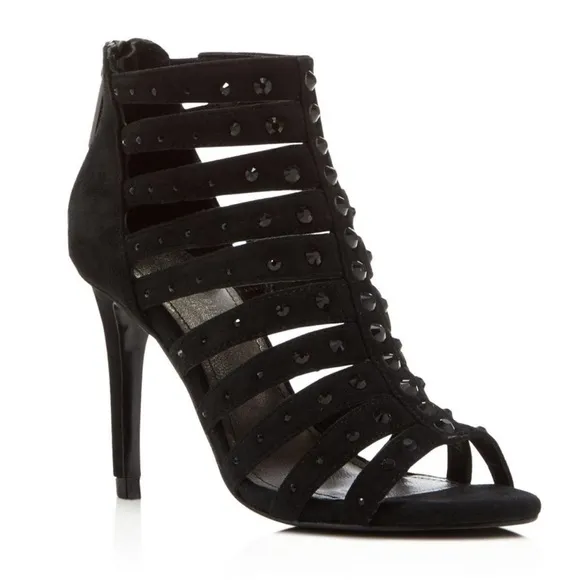 Donald J. Pliner Adelia Caged Open Toe High Heel Shoes