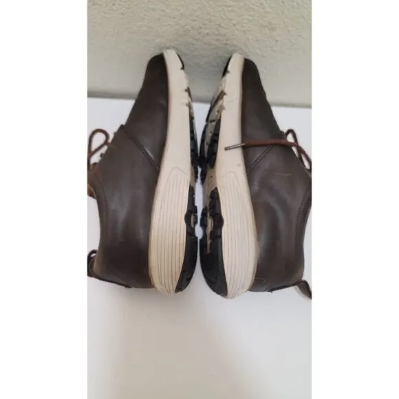 Dr. Comfort Diabetic Mens Brown Leather Casual Shoes With Lace-Up Closure