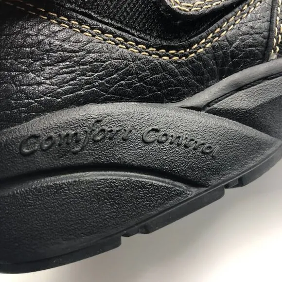 Dr Comfort Men's Black Diabetic Comfort Casual Fisherman Shoes Size 11W Slip On