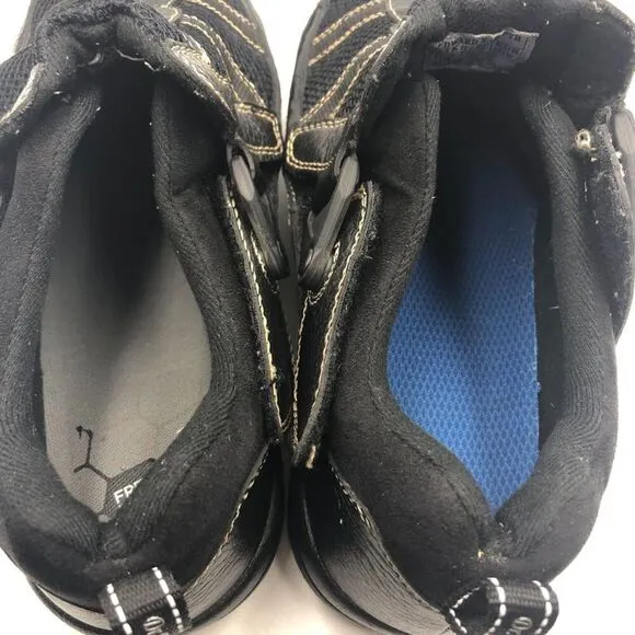 Dr Comfort Men's Black Diabetic Comfort Casual Fisherman Shoes Size 11W Slip On
