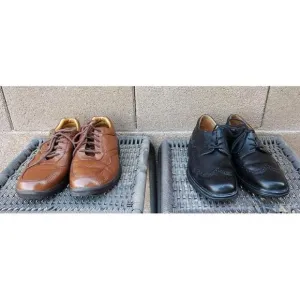 Dr. Comfort Men’s Leather Orthopedic Shoes Bundle Robert &amp; Wing Models  9.5 XW