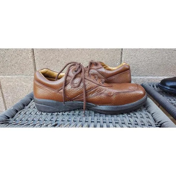 Dr. Comfort Men’s Leather Orthopedic Shoes Bundle Robert &amp; Wing Models  9.5 XW