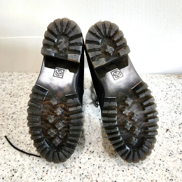 Dr. Marten Shriver Black Leather Boots Size 7
