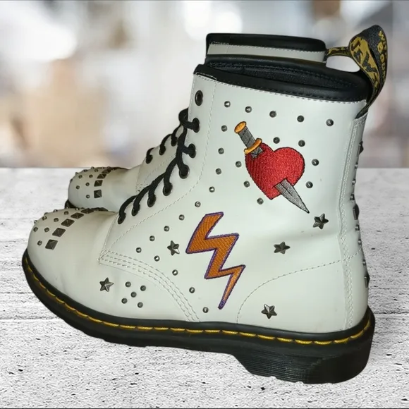 Dr Martens 1460 Rock And Roll Boots Unisex 9M 10L