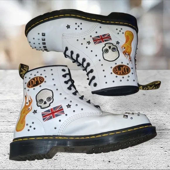Dr Martens 1460 Rock And Roll Boots Unisex 9M 10L