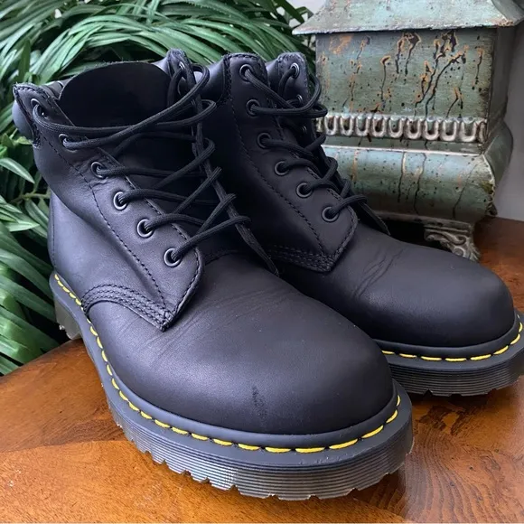 Dr Martens 939 Ben Boot Black Leather Boots