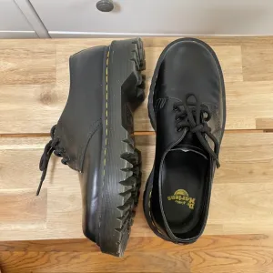 Dr. Martens Black 1461 Bex Smooth Leather Oxford Boots EU38