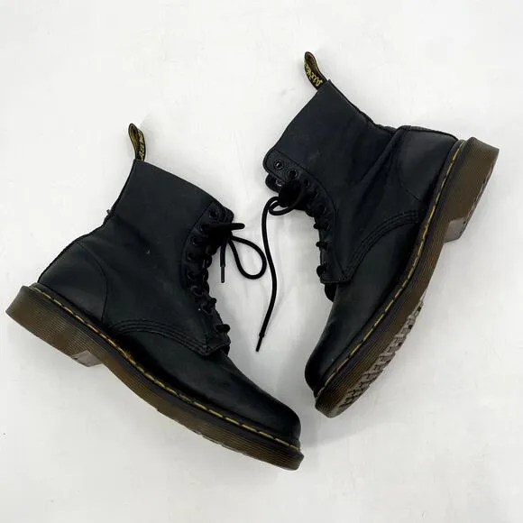 Dr. Marten's Black Classic Lace up Boots