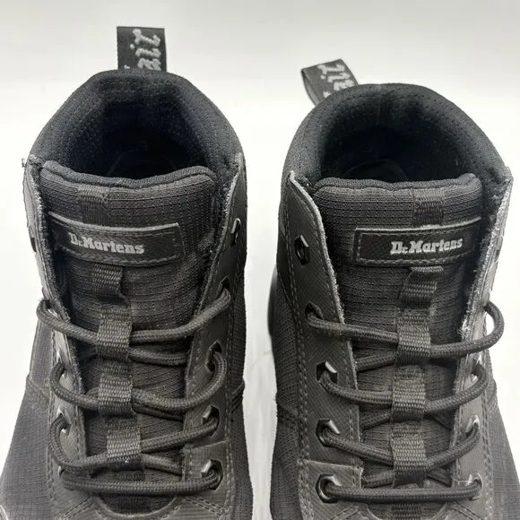 Dr Martens bonny tech boots in black size 8 Combat Style Army Style‎ Tactical