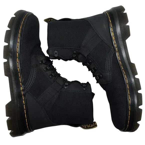 Dr. Martens Combs Tech II Extra Tough AirWair Black Combat Casual Boots Men's 11