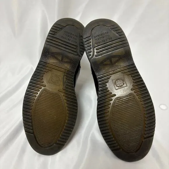 Dr. Martens Faun Black Patent Leather Chelsea Boot SIze 7