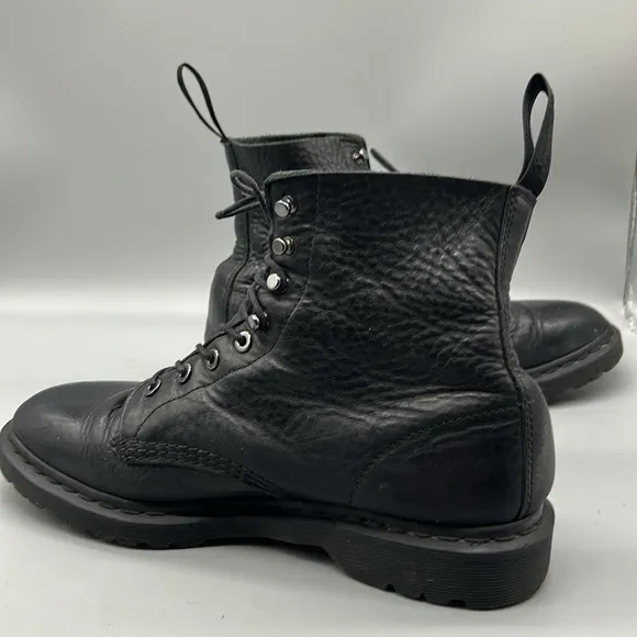 Dr. Martens Hadley blacked out combat boots, men’s size 9.
