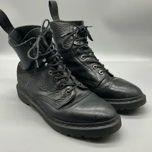 Dr. Martens Hadley blacked out combat boots, men’s size 9.