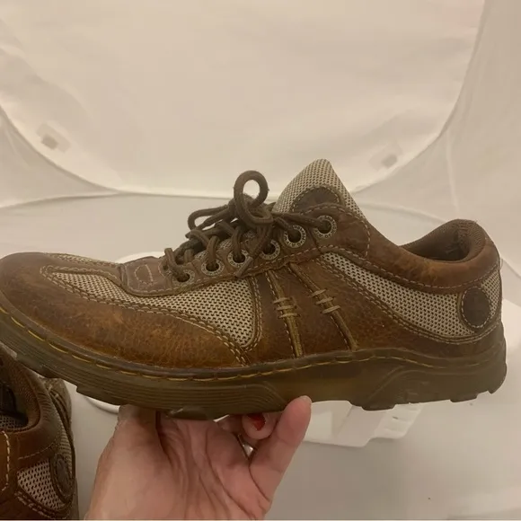 Dr Martens Kurt Unisex Brown Leather lace Up Shoes