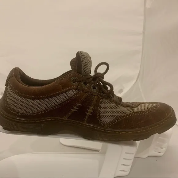 Dr Martens Kurt Unisex Brown Leather lace Up Shoes
