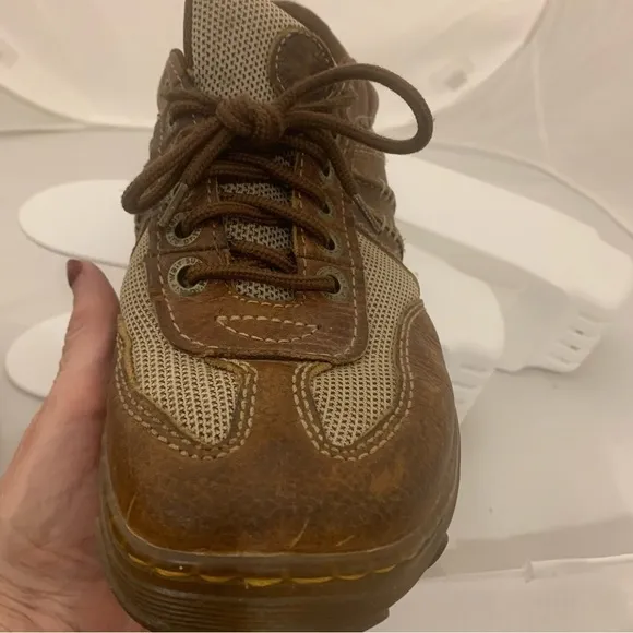 Dr Martens Kurt Unisex Brown Leather lace Up Shoes
