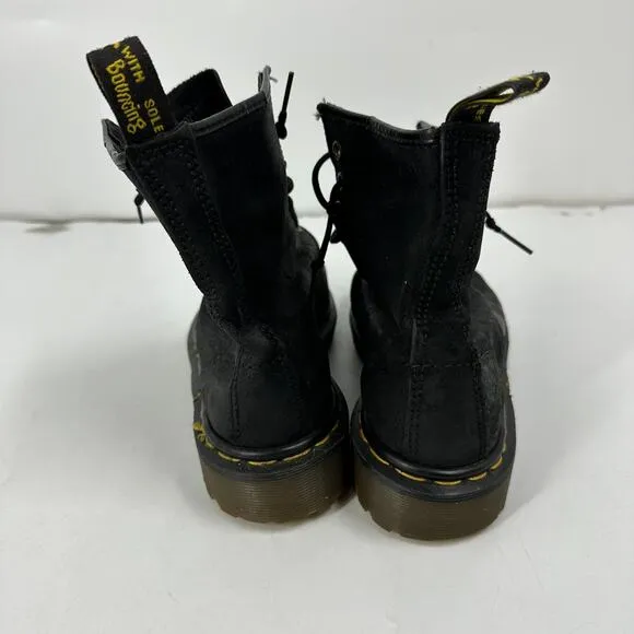 Dr martens Mens Leather Boots size 5 Black Air Wair Made in England