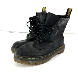 Dr martens Mens Leather Boots size 5 Black Air Wair Made in England