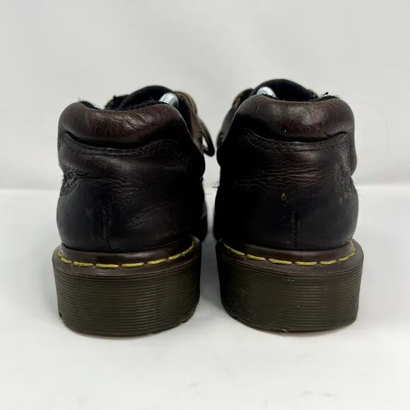 Dr. Martens Men's Vintage 8312 Brown Leather Lace Up Shoes