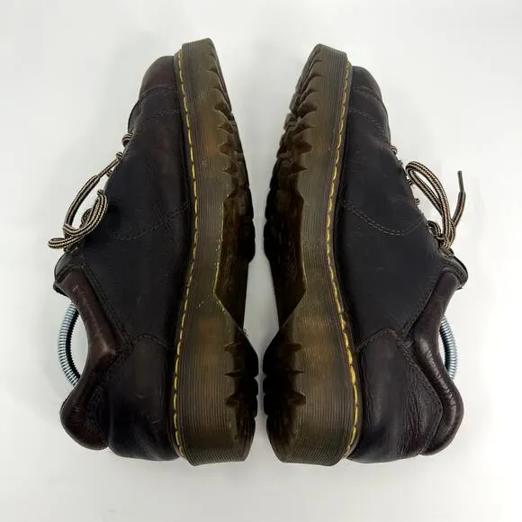 Dr. Martens Men's Vintage 8312 Brown Leather Lace Up Shoes