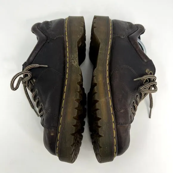 Dr. Martens Men's Vintage 8312 Brown Leather Lace Up Shoes