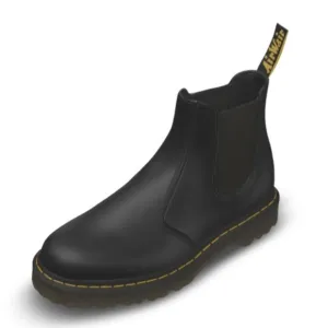 Dr. Martens Safety Toe Industrial Slip Resistant Slip On Boots Shoes Black NEW