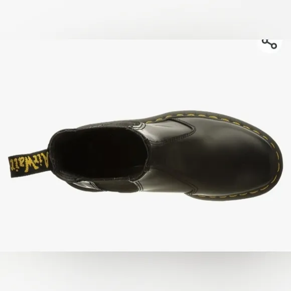 Dr. Martens Safety Toe Industrial Slip Resistant Slip On Boots Shoes Black NEW