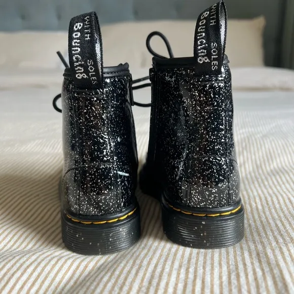 Dr. Martens Toddler 1460 Cosmic Glitter Ankle Boots