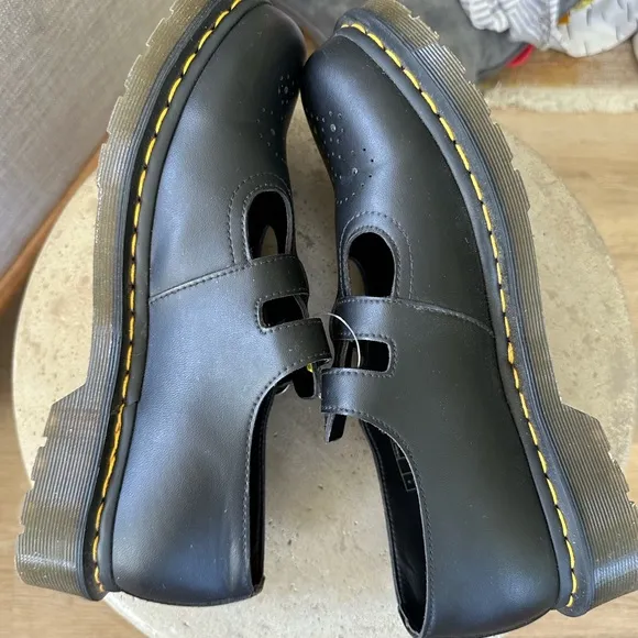 Dr. Martens VEGAN 8065 Felix Mary Jane Buckle Shoes
