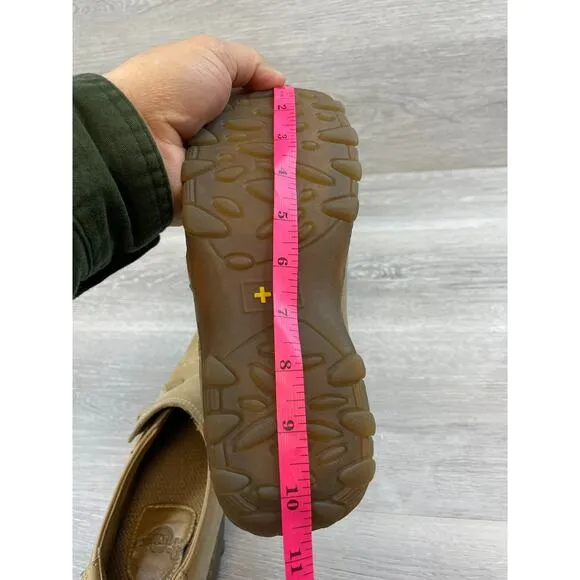 Dr. Martens Women's US 6 Brown Leather Slip-On Mule Loafers Shoes Y2k