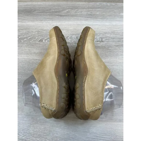 Dr. Martens Women's US 6 Brown Leather Slip-On Mule Loafers Shoes Y2k
