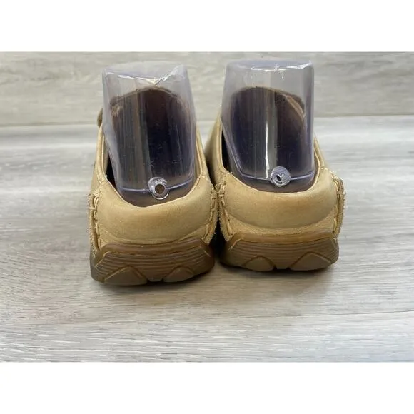Dr. Martens Women's US 6 Brown Leather Slip-On Mule Loafers Shoes Y2k