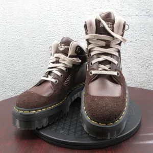 Dr. Martens Zuma Hiker Platform Boots Womens 8 EU 39 Brown Suede Leather Doc