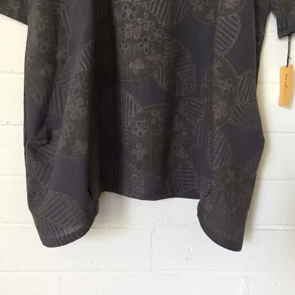 Dress Boat Neck Long Sleeve Art to Wear NWT OS