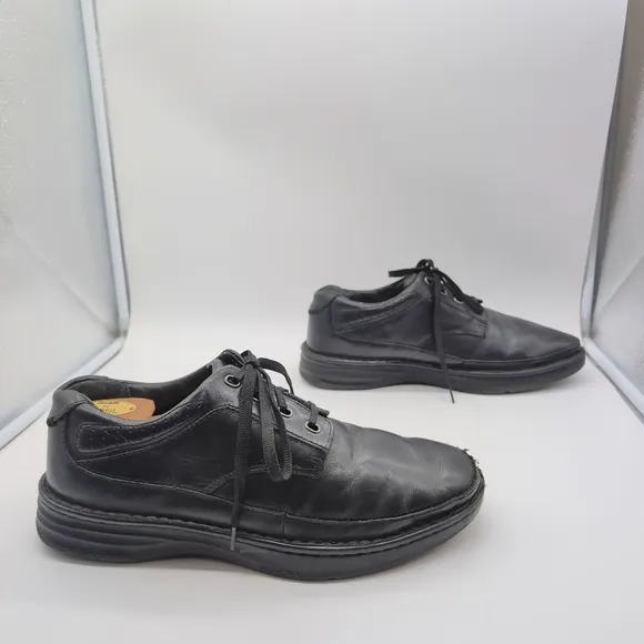 Drew Classic Black Men's Support Shoes