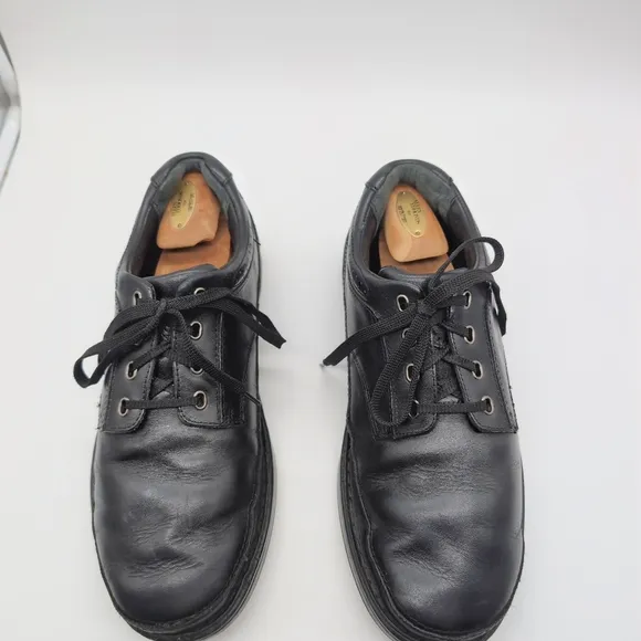 Drew Classic Black Men's Support Shoes