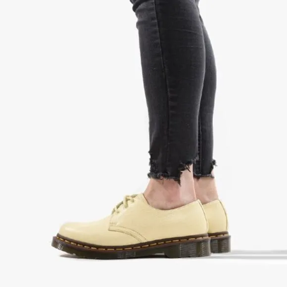 Dr. Martens Shoes 1461 Pastel Yellow Virginia Leather Oxford