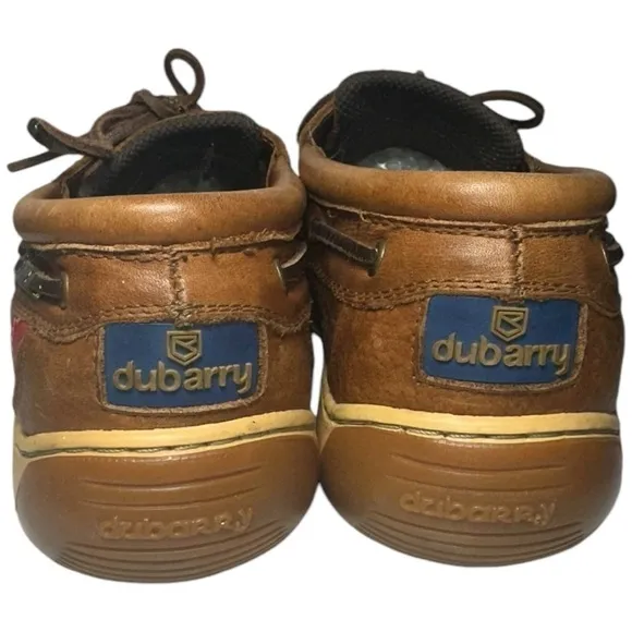 Dubarry of Ireland Men’s Size 7.5 Brown Leather Casual Gore-Tex Boat Deck Shoes