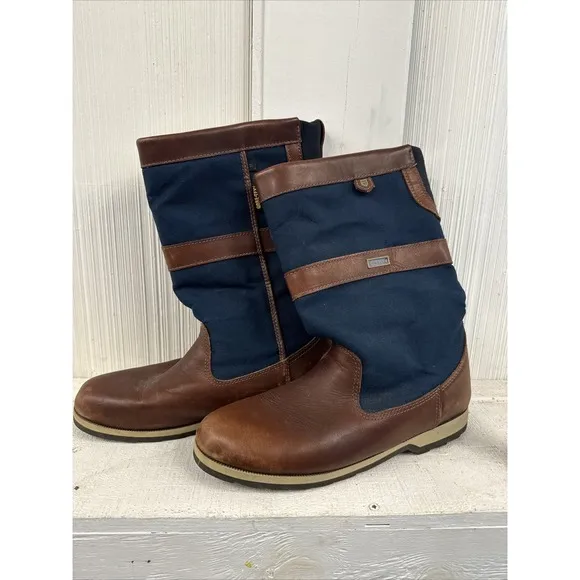 Dubarry Sailing Boot Gore-Tex and Leather Made in Ireland Men's Size 11 EUC