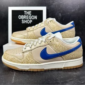 DUNK LOW PREMIUM MONTREAL BAGEL SESAME SEED PRINT MENS SHOES SIZE 9.5 GUM SOLE
