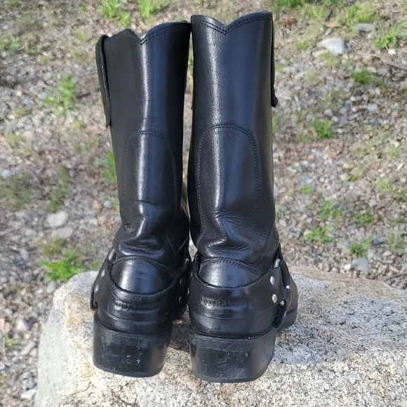 Durango Men's Black Leather Western Boots