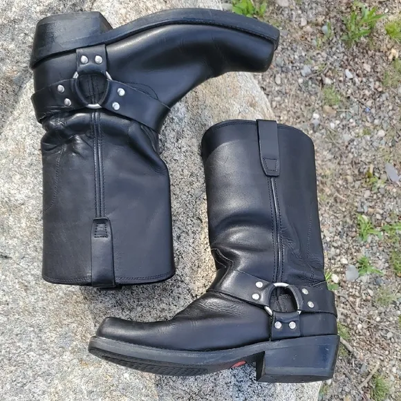 Durango Men's Black Leather Western Boots