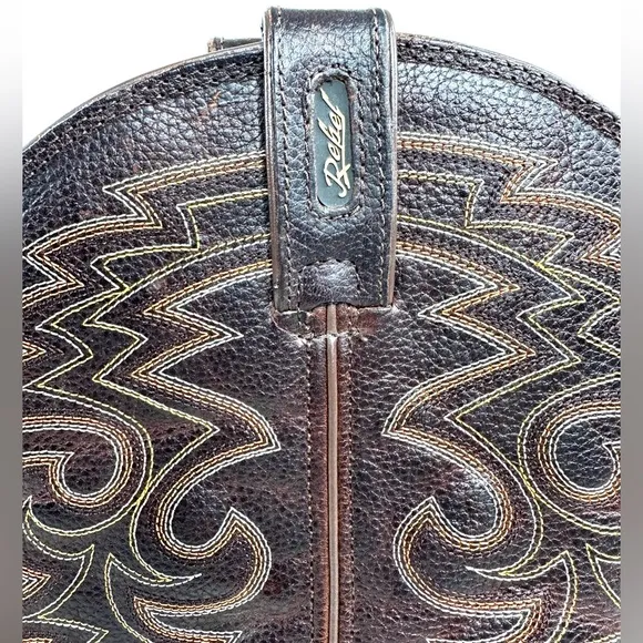 Durango Rebel Men Size 12 Brown Leather Cowboy Western Boot Square Toe DB5434