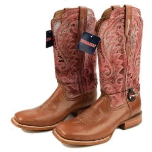 DURANGO Tawny English Rose Arena Pro Square Toe Western Boots 10 M NEW