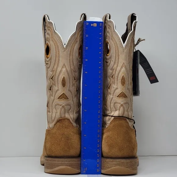 Durango Womens Size 6.5M DRD0423 Western Boots Cashew/Bone Oil Resistant New